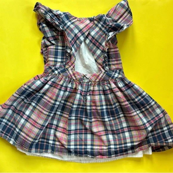 Polo by Ralph Lauren Plaid Ruffle Dress - Picture 6 of 9